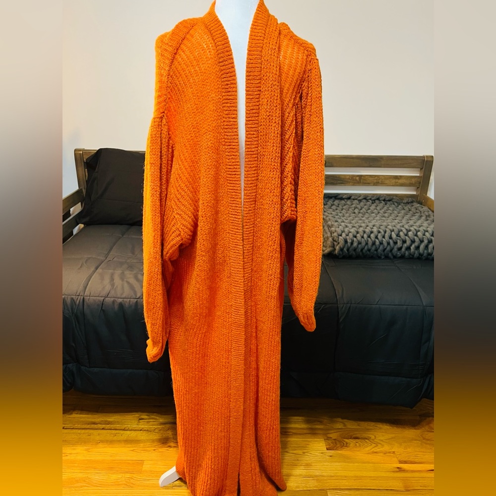 Free People Long Cardigan Sweater